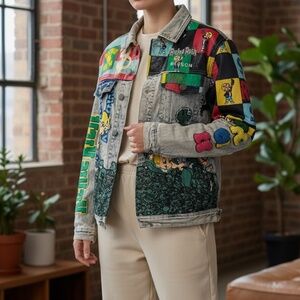 Ca$h Money Baller Richie Rich Lite Unisex Wash Denim Jean Jacket Hustlin' Small